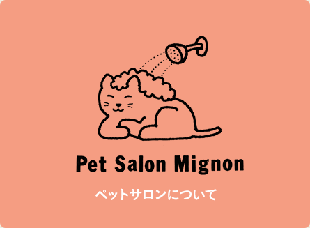 Pet Salon Mignon ペットサロンについて